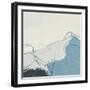 Blue Peaks I-June Vess-Framed Art Print