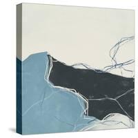 Blue Peaks II-June Vess-Stretched Canvas