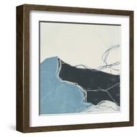 Blue Peaks II-June Vess-Framed Art Print