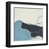 Blue Peaks II-June Vess-Framed Art Print