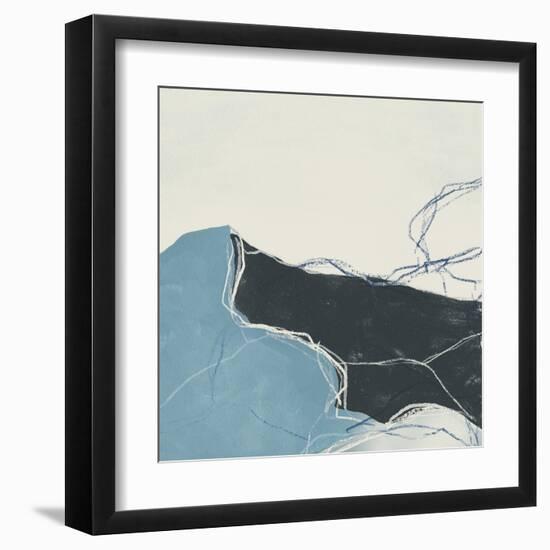 Blue Peaks II-June Vess-Framed Art Print