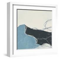 Blue Peaks II-June Vess-Framed Art Print