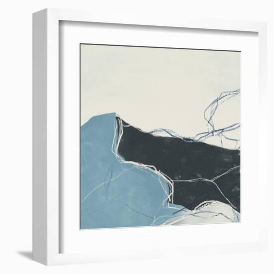 Blue Peaks II-June Vess-Framed Art Print