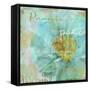 Blue Peony Light-null-Framed Stretched Canvas