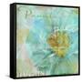 Blue Peony Light-null-Framed Stretched Canvas