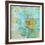 Blue Peony Light-null-Framed Giclee Print