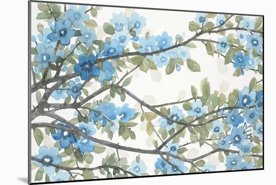 Blue Petals-Norman Wyatt Jr.-Mounted Art Print