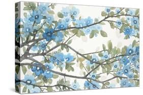 Blue Petals-Norman Wyatt Jr.-Stretched Canvas