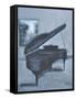 BLUE PIANO-ALLAYN STEVENS-Framed Stretched Canvas