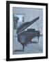 BLUE PIANO-ALLAYN STEVENS-Framed Art Print