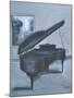 BLUE PIANO-ALLAYN STEVENS-Mounted Art Print