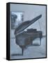 BLUE PIANO-ALLAYN STEVENS-Framed Stretched Canvas