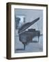 BLUE PIANO-ALLAYN STEVENS-Framed Art Print