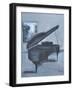 BLUE PIANO-ALLAYN STEVENS-Framed Art Print