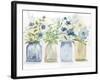 Blue Pickings-null-Framed Art Print