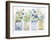 Blue Pickings-null-Framed Art Print