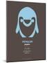 Blue Pinguin Multilingual Poster-NaxArt-Mounted Art Print