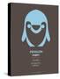 Blue Pinguin Multilingual Poster-NaxArt-Stretched Canvas