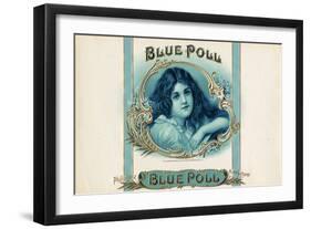 Blue Poll-Art Of The Cigar-Framed Giclee Print