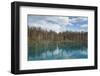 Blue Pond (Aoi Ike), Daisetsuzan National Park, UNESCO World Heritage Site, Hokkaido, Japan, Asia-Michael Runkel-Framed Photographic Print