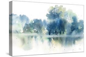 Blue Pond Reflections-Katrina Pete-Stretched Canvas