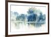 Blue Pond Reflections-Katrina Pete-Framed Art Print