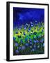 Blue Poppies 674160-Pol Ledent-Framed Art Print