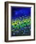 Blue Poppies 674160-Pol Ledent-Framed Art Print