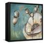 Blue Poppies I-Patricia Pinto-Framed Stretched Canvas