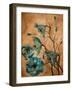 Blue Poppies II-Jodi Monahan-Framed Art Print