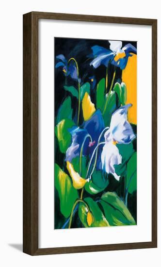 Blue Poppies-Madeleine Lemaire-Framed Art Print