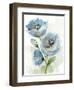 Blue Poppy 2-Patti Bishop-Framed Art Print