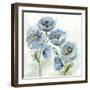 Blue Poppy 4-Patti Bishop-Framed Art Print
