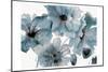 Blue Poppy Bouquet-Victoria Brown-Mounted Art Print