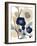 Blue Poppy Cascade I-June Vess-Framed Art Print