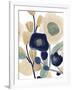 Blue Poppy Cascade I-June Vess-Framed Art Print