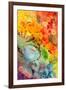 Blue Poppy-Neela Pushparaj-Framed Giclee Print