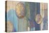Blue Popscicles II-Jacob Q-Stretched Canvas