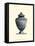 Blue Porcelain Urn III-null-Framed Stretched Canvas