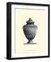 Blue Porcelain Urn III-null-Framed Art Print