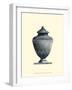 Blue Porcelain Urn III-null-Framed Art Print