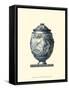 Blue Porcelain Urn IV-null-Framed Stretched Canvas