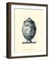 Blue Porcelain Urn IV-null-Framed Art Print