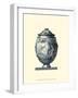 Blue Porcelain Urn IV-null-Framed Art Print