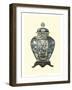 Blue Porcelain Vase I-Vision Studio-Framed Art Print