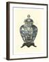 Blue Porcelain Vase I-Vision Studio-Framed Art Print