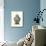 Blue Porcelain Vase I-Vision Studio-Mounted Art Print displayed on a wall