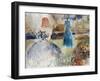 Blue Procession-Jodi Maas-Framed Giclee Print