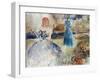 Blue Procession-Jodi Maas-Framed Giclee Print