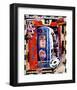 Blue Pump-Dave Newman-Framed Giclee Print